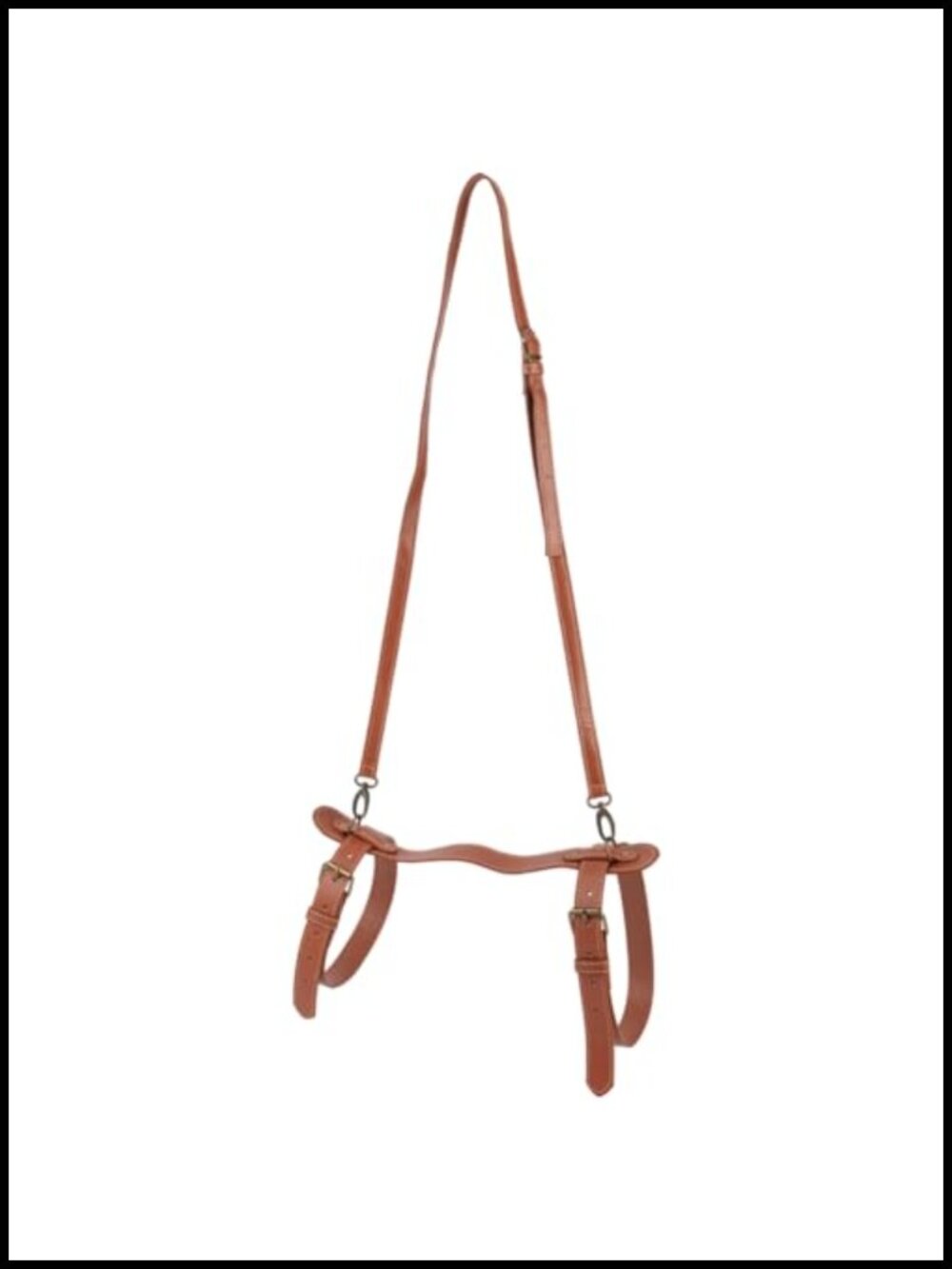 Faux Leather Picnic Blanket Carry Strap Adjustable Holder for Yoga Mat